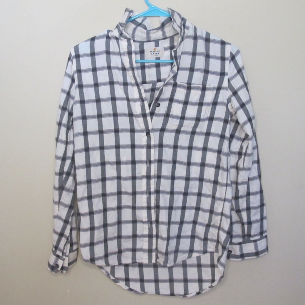 Marine Layer Grey/White Kids Jacket/Fleece